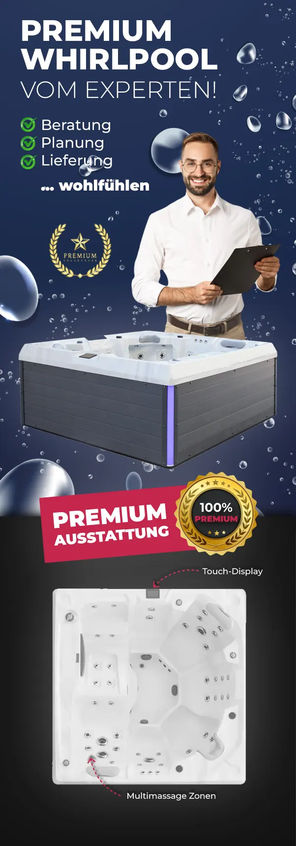 Capri Garten Whirlpool